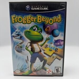 Frogger Beyond Nintendo GameCube CIB Konami 2002 Action Adventure DOL-GFGE-USA